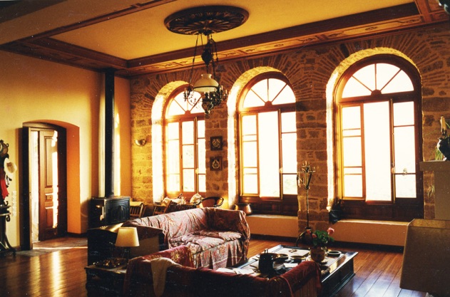 Montofoli Wine Estate Venetian arched windows restored